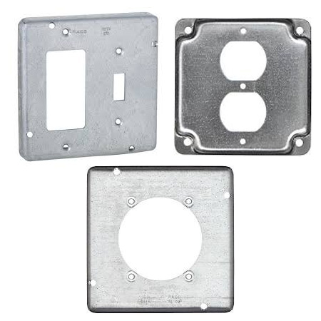 Metal 4-11/16 Square Cover
